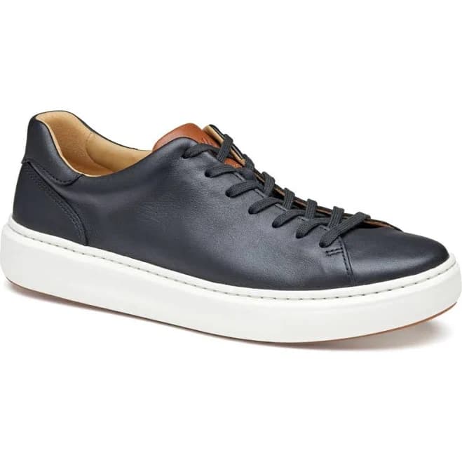 Johnston & Murphy Men's Anders Lace-To-Toe Leather Tennis Shoes