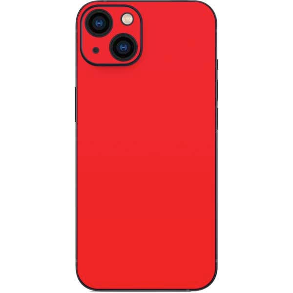 Red Solid iPhone 13 Skin