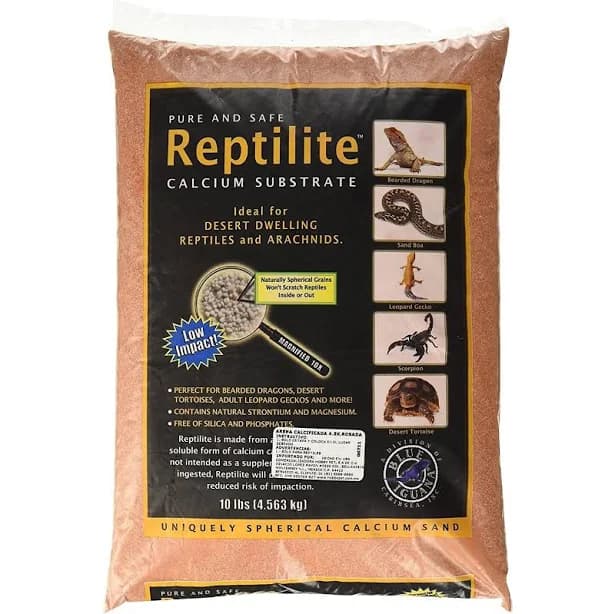 CARIBSEA Reptilite Calcium Carbonate Substrate for Reptiles ( Desert Rose)