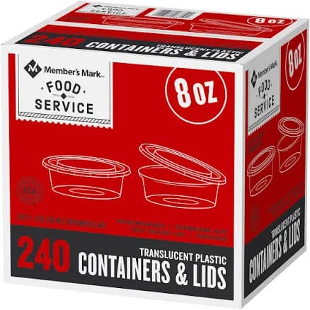 Member's Mark Deli Containers with Lids