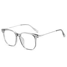 Amazon.com: VENOAL Oversized Square Reading Glasses, HD Blue Light Blocking Computer Goggles Reader, Anti Glare Flat Light Mirror (Color : Gray, Size : +100) : Health & Household