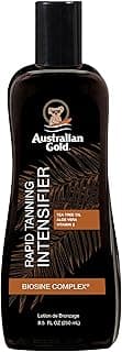 Australian Gold Rapid Tanning Intensifier Lotion, 8.5 Fl Oz | With Tea Tree Oil and Aloe Vera | Vitamin E