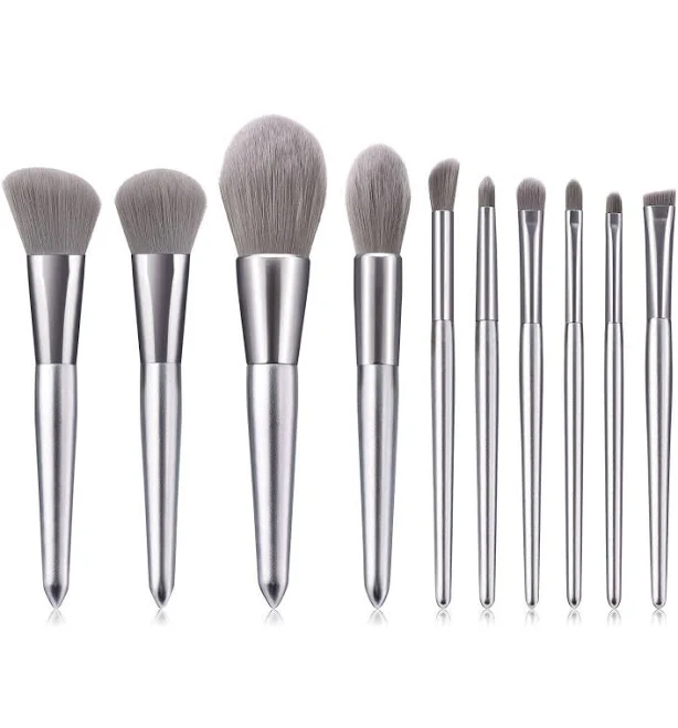 Rebrilliant 10pcs Luxury Makeup Brushes Set