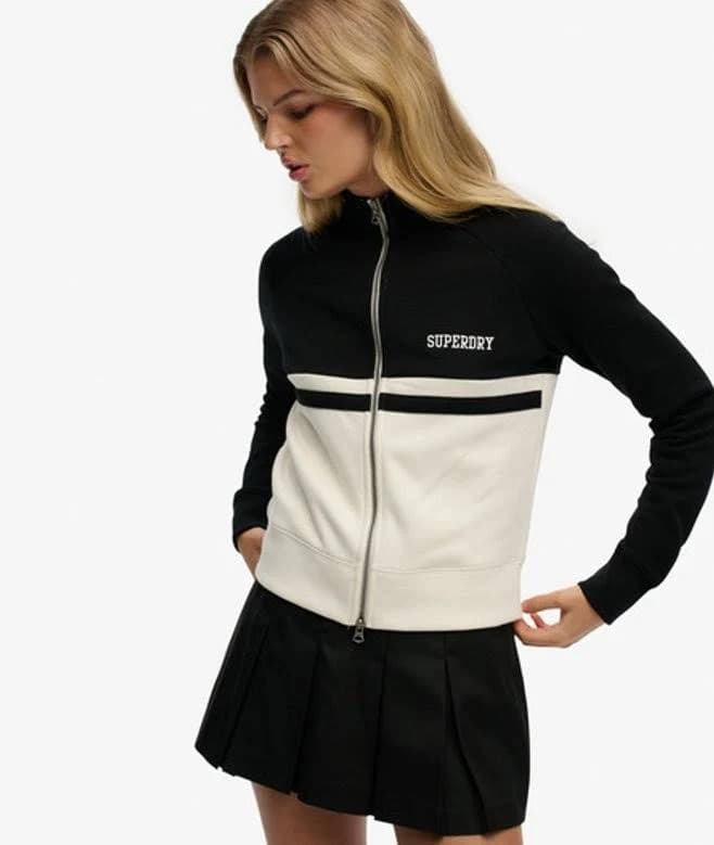 Superdry Women's Athletic Essentials Zip Through Track Jacket