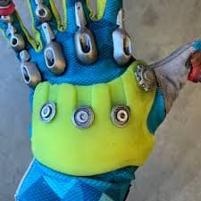 HAND ARMOR BLANKS- UV GLOW – missmonster