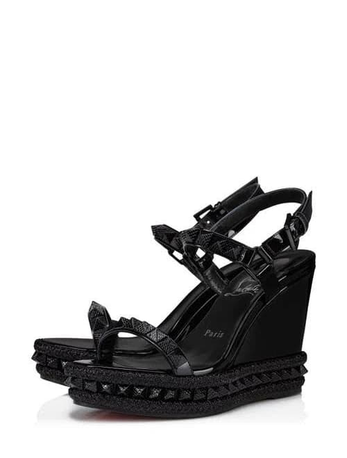 Christian Louboutin Pyraclou Wedge Sandal