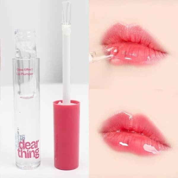 DEAR THING Glow Effect Lip Plumper 4ml #01 Clear Maxi Lip Gloss Lip Plumper