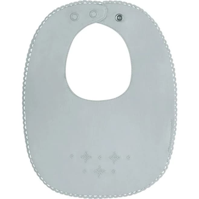 Ely's & Co. Ribbed Embroidered Collar Collection Bib