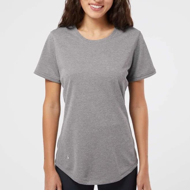 Adidas Women's Sport T-Shirt A377 Grey Three Heather / XL