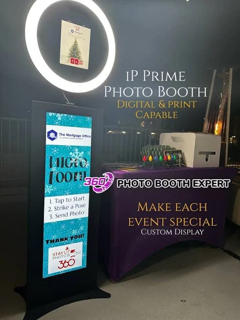 Digital Photo Booth Rental Package 4 Hours