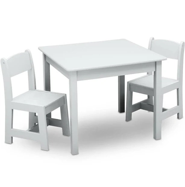 Delta Children MySize Kids Wood Table and Chair Set