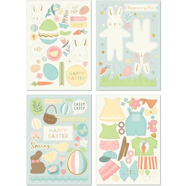 My Mind's Eye Happy Easter Sticker Sheets