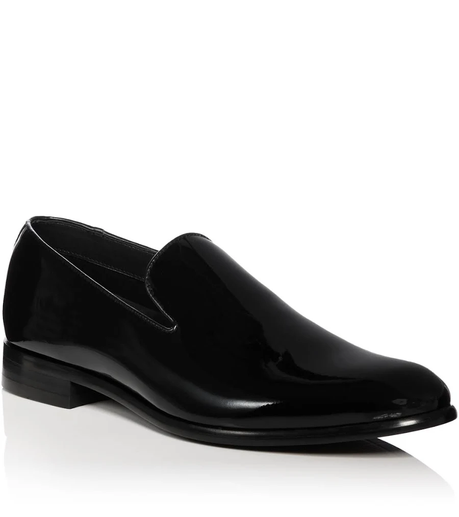 Bloomingdale's Men's Patent Leather Slip-On Dress Shoes