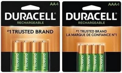Duracell Rechargeable Battery Combo