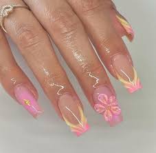 3D Flower French Press on Nails: Handmade Faux Acrylic Gel Nails - Etsy Canada