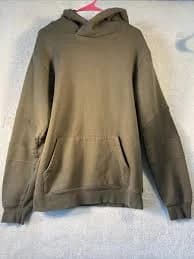 Men's Divided by H&M Olive Green Sweatshirt Hoodie M