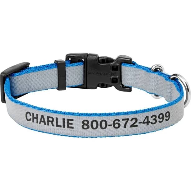 Frisco Personalized Reflective Dog Collar