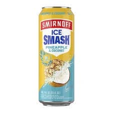 Smirnoff Ice Smash Pineapple Coconut, Single Serve Can, 23.5 fl oz, 8% ABV