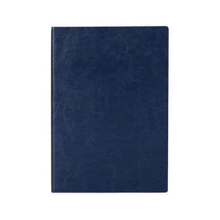 Large Horizontal Vegan Leather Notebook