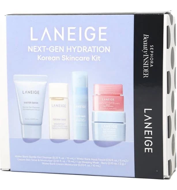 Laneige Next-Gen Hydration Korean Skincare Kit Box