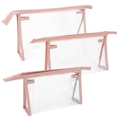 Mber 3-Pack TSA Approved Clear Travel Bag