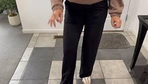 Amazon.com: Willit Women's Yoga Pants Wide Leg Dress Work Pants Stretch Casual Pants Slacks with Pockets High Waist 27" Black XS : Clothing, Shoes & Jewelry