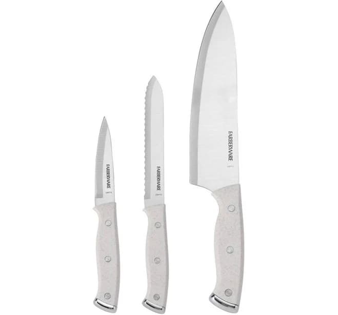 Farberware 3-Piece Chef Knife Set