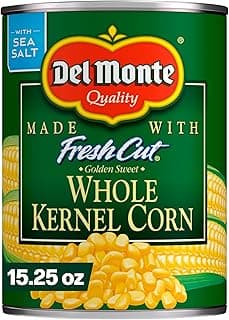 Fresh Cut Golden Sweet Whole Kernel Corn, Canned Vegetables, 15.25 oz Can