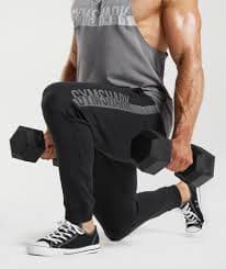 Gymshark Bold React Joggers - Black | Gymshark