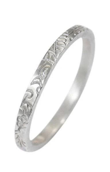 Sterling Silver Paisley Band