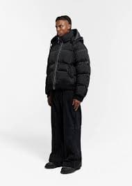 Top washed puffer jacket gone flat Best Sale WASHED PUFFER BLACK Moonlight Mansion | swabhimanidairy.com