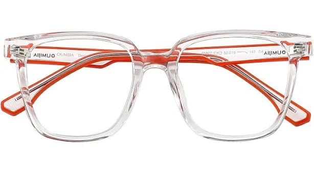 Square Champagne Blue Light Glasses - FP3054 Latrobe