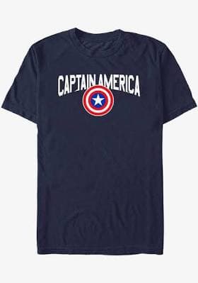 Marvel Captain America Shield Logo T-Shirt