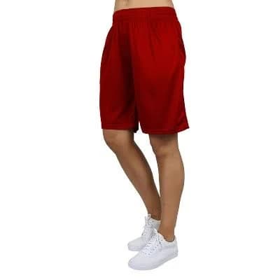 Galaxy By Harvic Women's Loose Fit Moisture Wicking Performance Mesh Shorts