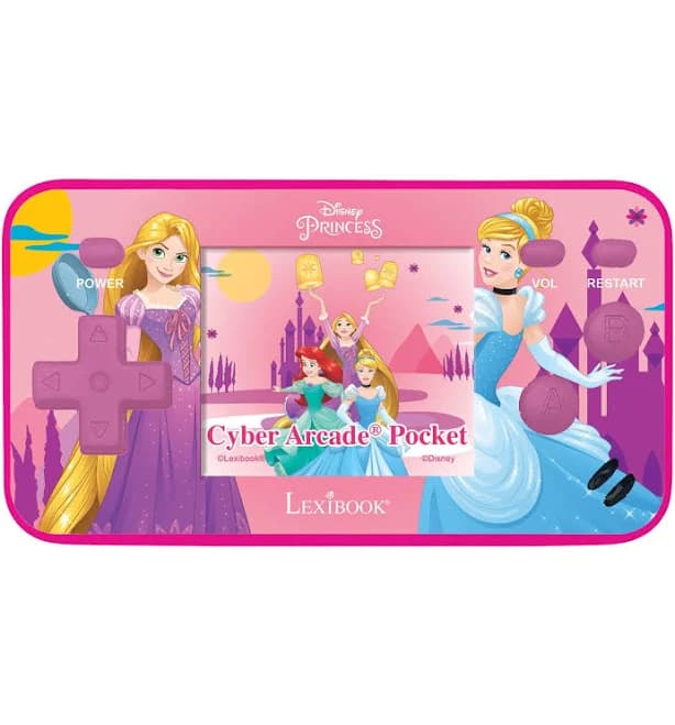 Lexibook Disney Princess Cyber Arcade Pocket Handheld Console