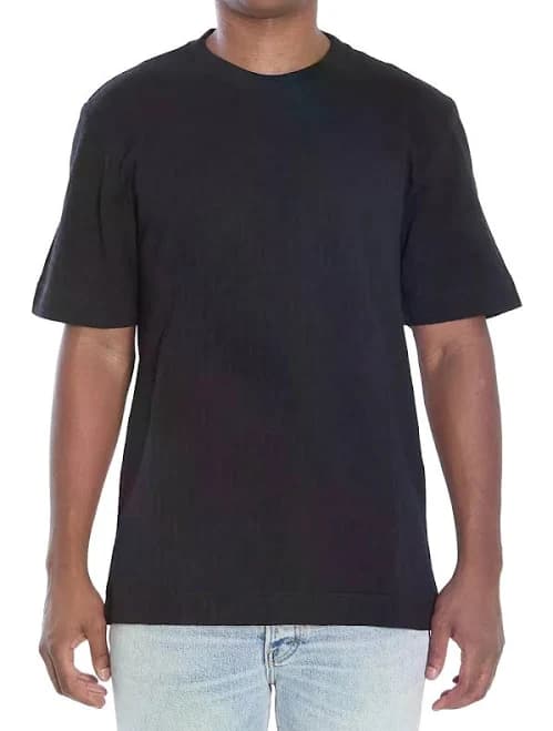 Fendi Ff-monogram Cotton Men T-Shirt - Black
