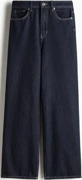 H&M Ladies Super Wide High Jeans