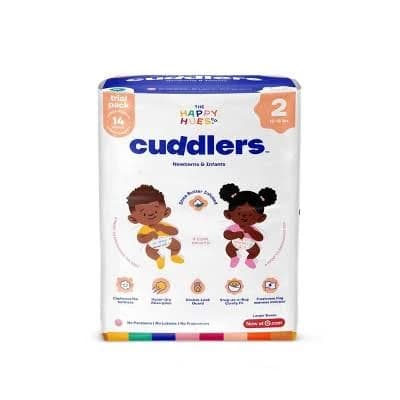 Happy Hues Cuddlers Disposable Diapers Trial Pack