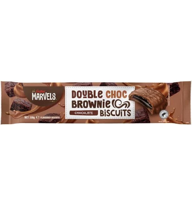 Griffins Marvels Choc Fudge Brownie Chocolate Biscuits
