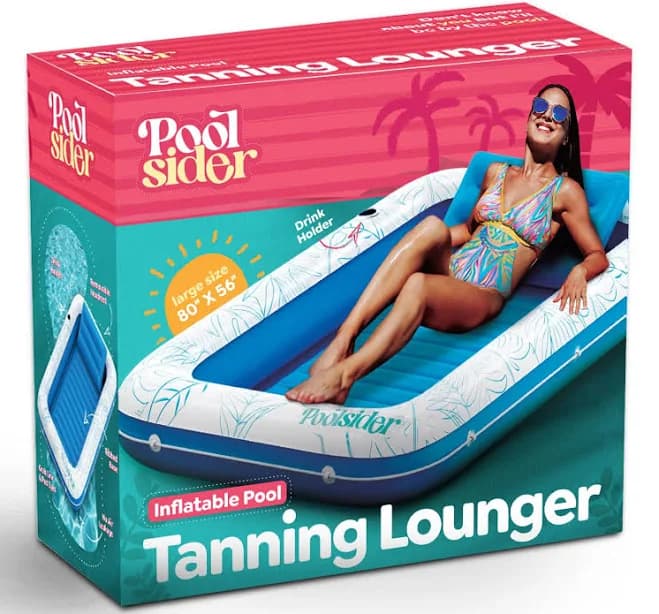 Premium Inflatable Tanning Pool Lounger