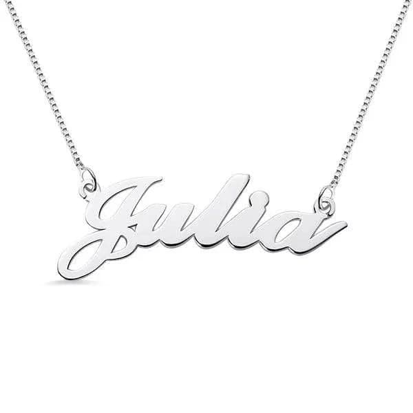 Personalized Sterling Silver Name Necklace