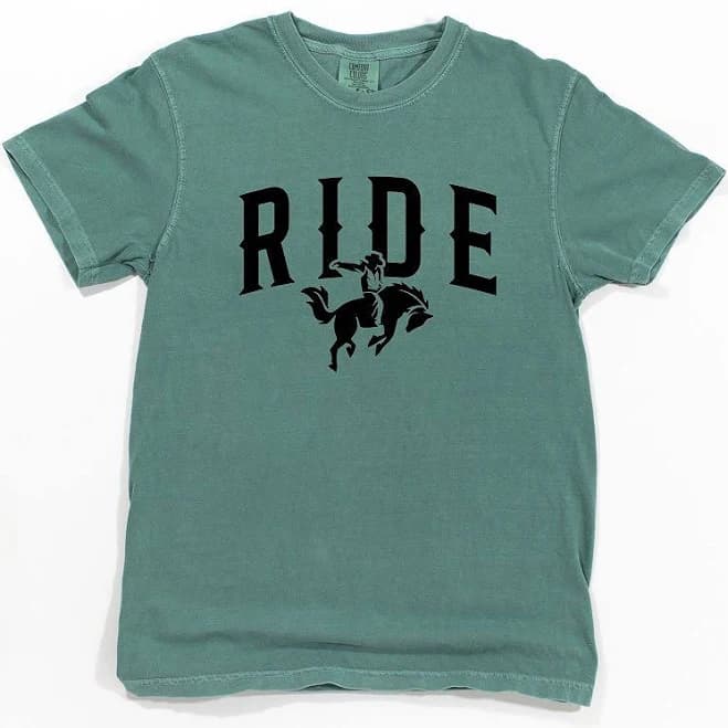 Ride Cowboy Arched Graphic T-Shirt