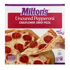 Milton's Cauliflower Crust Uncured Pepperoni Pizza