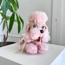 Working Vintage 1960s Cragstan Sleepy Poodle Musical Wind up Automaton Lullaby Pastel Pink Plush Stuffed Animal Doll Original Ribbon Japan - Etsy UK
