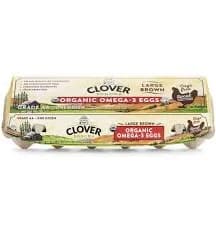 Clover Sonoma Organic Grade AA Omega-3 Eggs