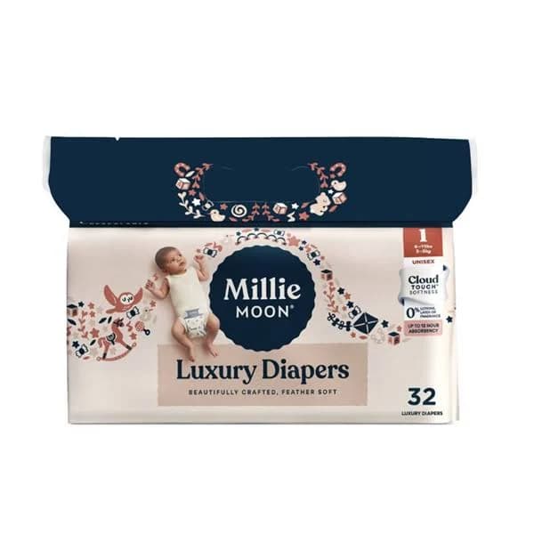 Millie Moon Unisex Luxury Diapers