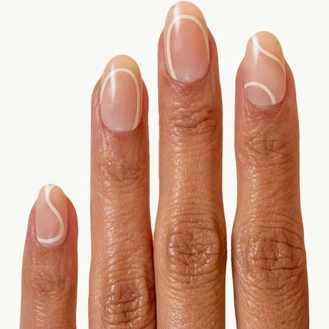 Chillhouse | Press-On Nails | Salon-Quality, Non-Damaging & Durable Nail Art | Customizable Fit with Buffer, Nail File, & Gentle Glue | in Pirouette