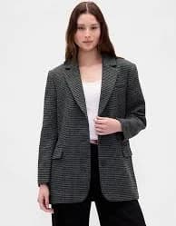 Oversized Wool-Blend Blazer