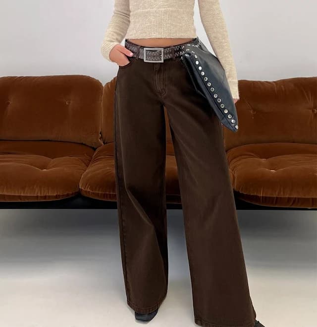 Princess Polly Mid Rise Wide Leg Jeans