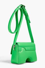 OFF-WHITE™ Burrow cutout leather cross-body bag | THE OUTNET